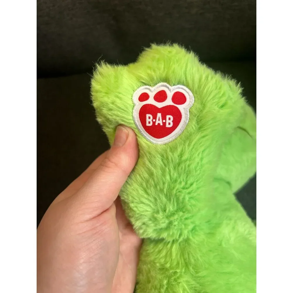 Build-A-Bear 2021 Green Frog Plush NWT Stuffed Animal